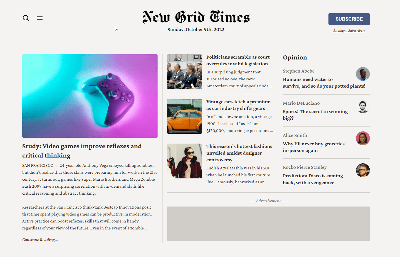 News Page